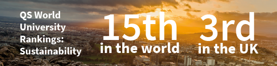 QS World University Rankings: Sustainability, 15th in the world, 3rd in the UK