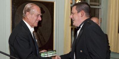 HRH Prince Philip, the Duke of Edinburgh and Dr Euan Brechin