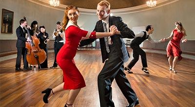 Dancers in St Cecilia's Hall