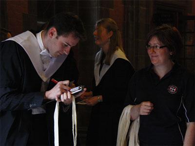 Updating contact details