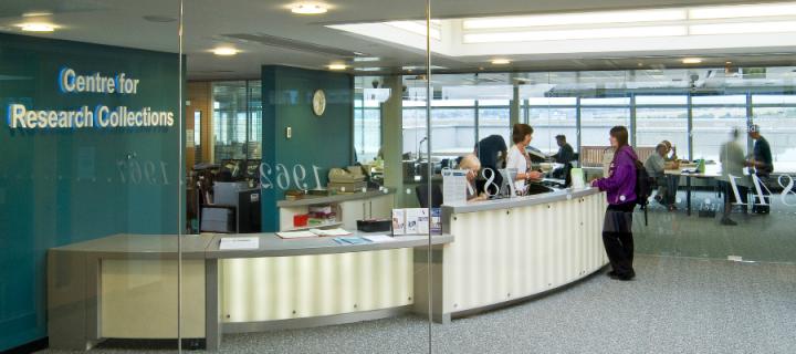 The Centre for Research Collections reception