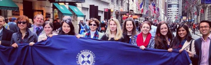 Edinburgh alumni and staff in New York during Scotland Week