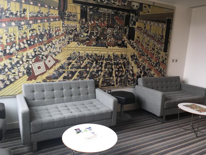 Photo of fourth floor breakout space, 50 George Square