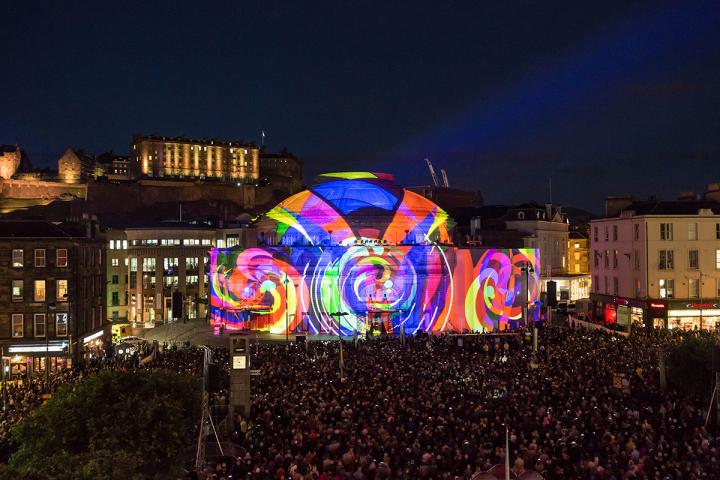 Five Telegrams opening event for the Edinburgh International Festival 2018
