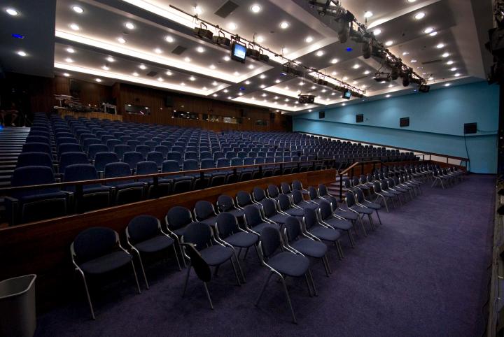 Gordon Aikman Theatre empty