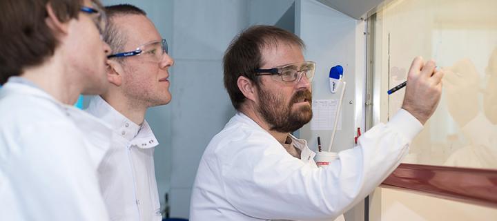 Cancer Research UK Edinburgh Centre chemistry lab