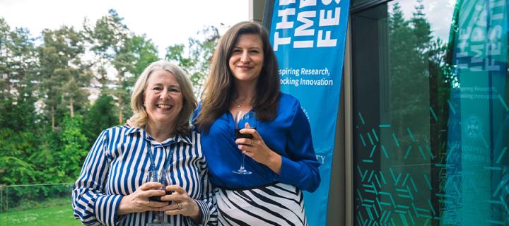 Dervil Dockrell and Kathryn Berg won the Responsible Engagement and Innovation Award