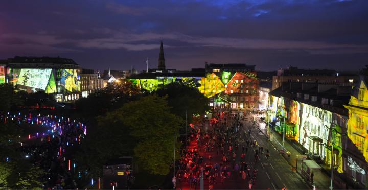 Edinburgh International Festival Bloom opening event August 2017