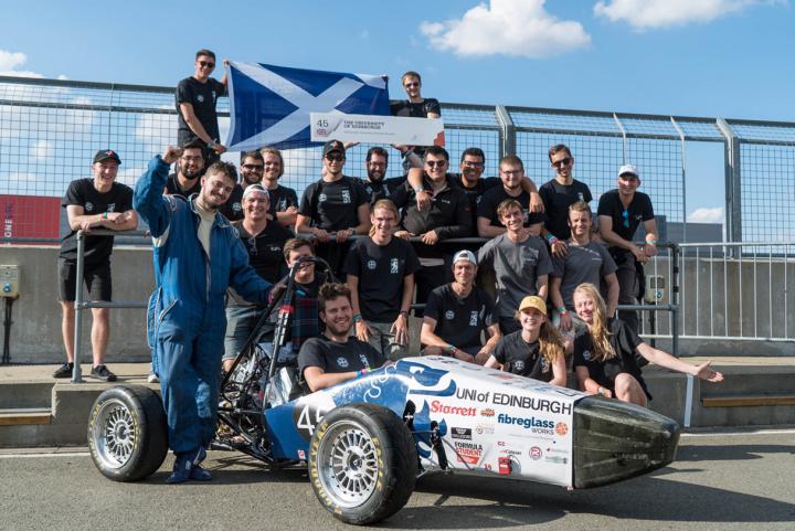 Edinburgh University Formula Student team