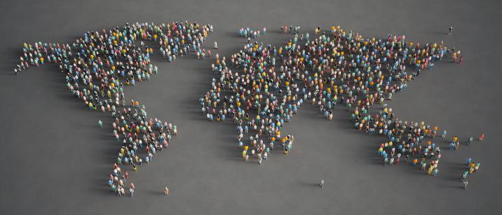 People across globe