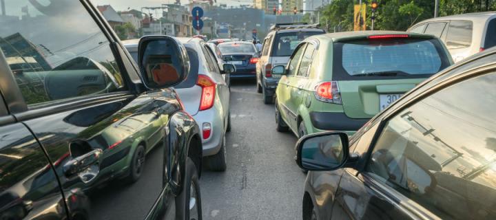 a traffic jam