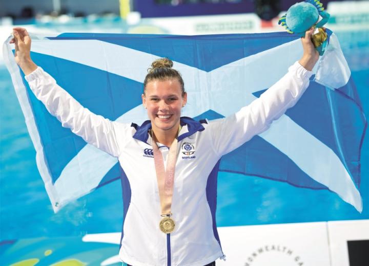 Grace Reid gold medal diver