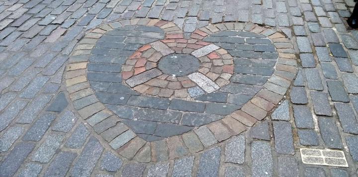 Heart of Midlothian moasic