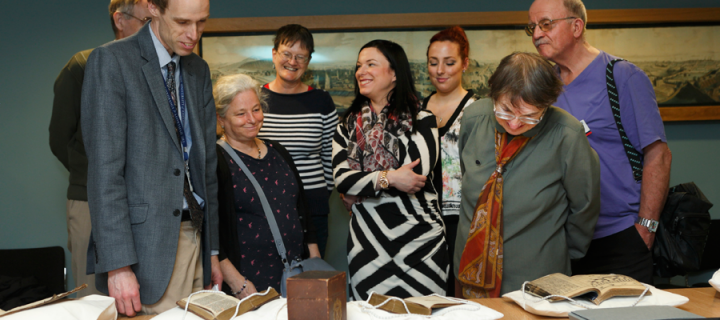 Library treasures at Alumni Weekend
