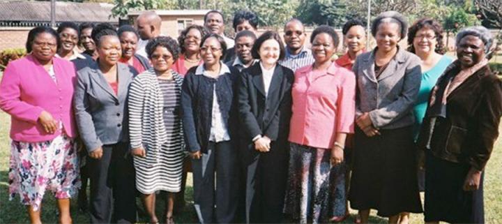Kamuzu College of Nursing, Malawi Faculty with Pam Smith, June 2015