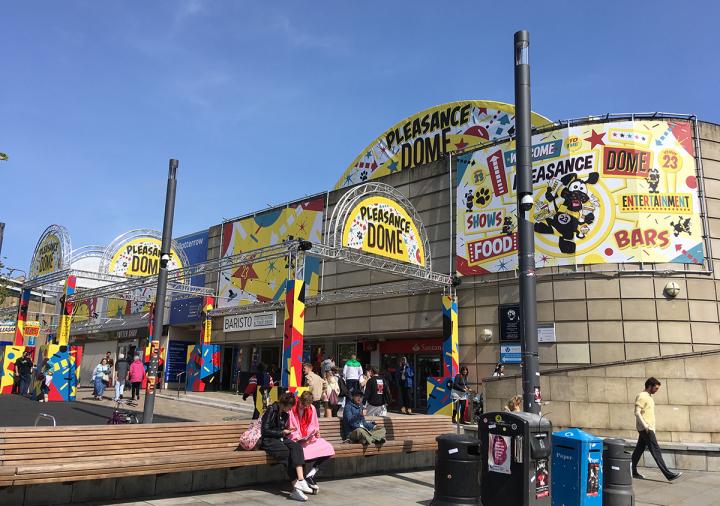 Potterrow during the Festival Fringe August 2018
