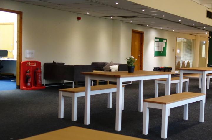 Photo of Royal Medical Society common room, Potterow.