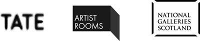 Image of Tate, Artist Rooms and National Galleries Scotland logos