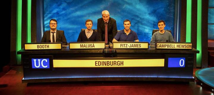 University Challenge 2019 winning team