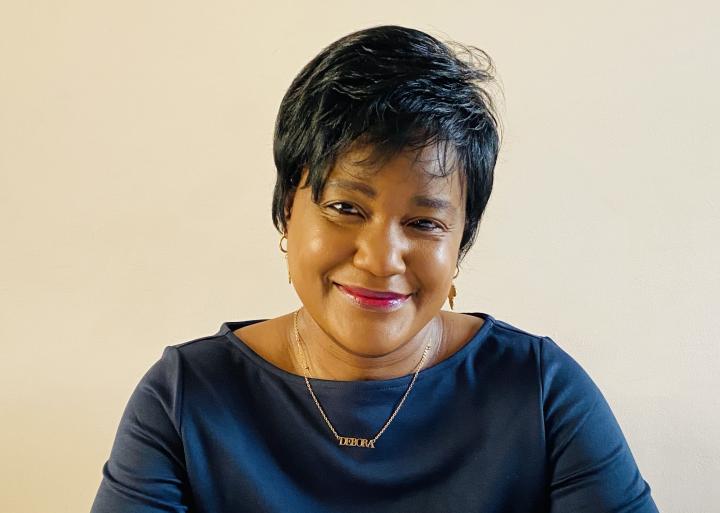 Photo of Debora Kayembe the University's Rector