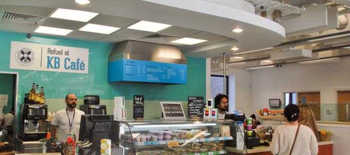 KB Cafe king buildings interior