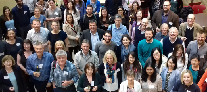 Group image of members of the Centre