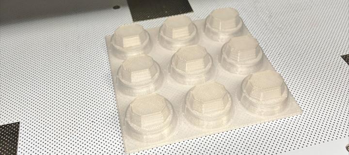 Image of printout from CNC router