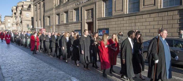 Old College Procession November 2014