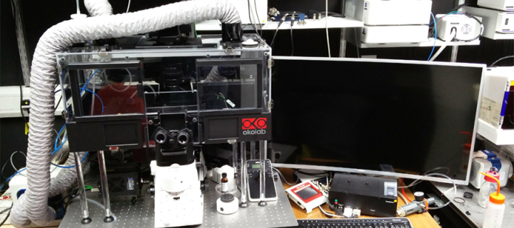 Photo of computer monitor and imaging equipment