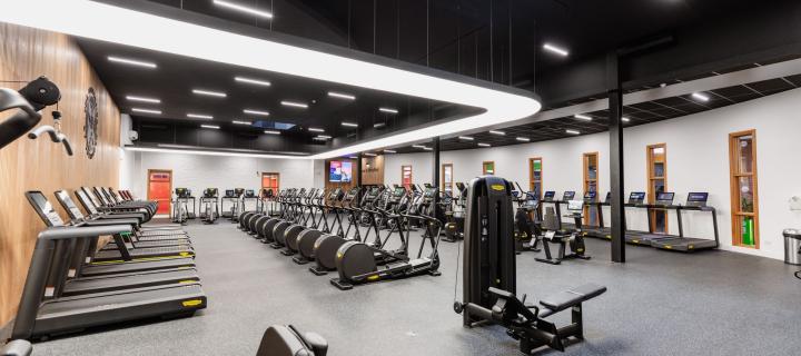 View of new Eric Liddell Gym