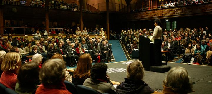 Irene Khan delivers her Enlightenment Lecture