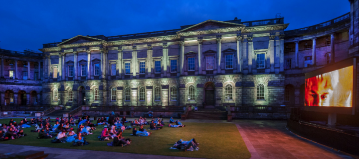 Film in the Old College Quad