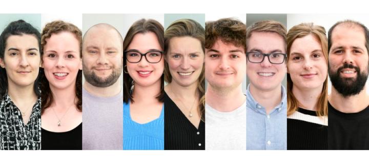 Portraits of the 2023 Hastie Career Advancement Award and Early Career Award winners