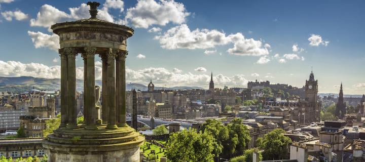 View of Edinburgh from Calton Hill