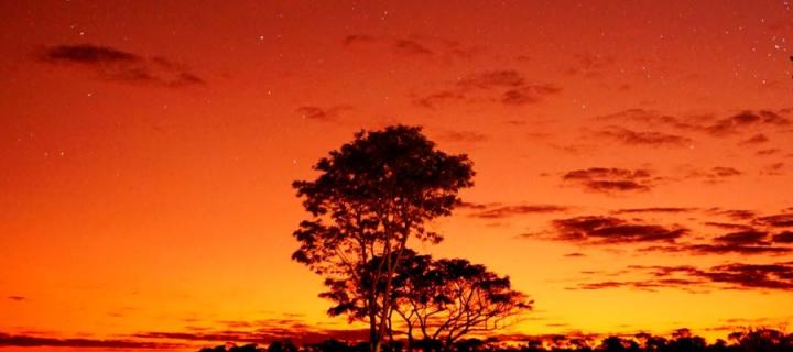 Sunset in Angola