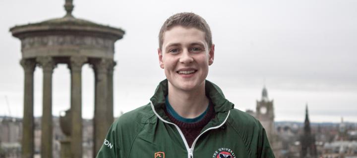 Peter Sawkins on Calton Hill