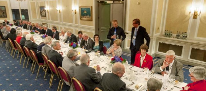 Christina Miller Building dinner