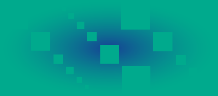 Green background with square pattern
