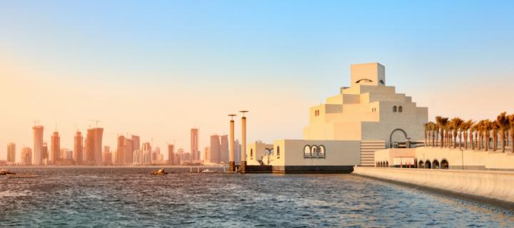 Qatar skyline