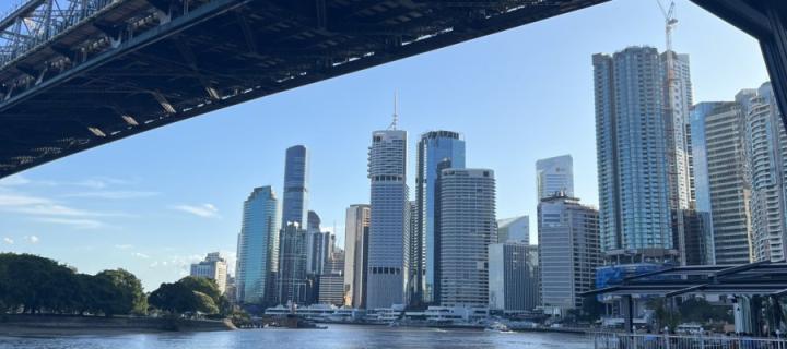 A view of the Brisbane skyline