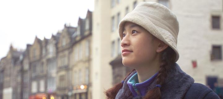 Student in the town