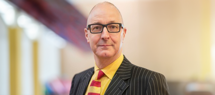 University Rector Simon Fanshawe