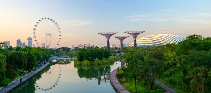 Singapore skyline