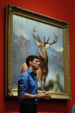 Alasdair Whyte at the National Gallery
