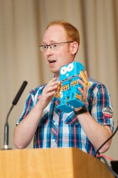 Sandy Enoch at Inspire Launch Grow Awards