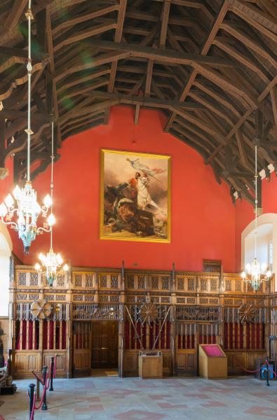 A view of the Great Hall in Edinburgh Castle