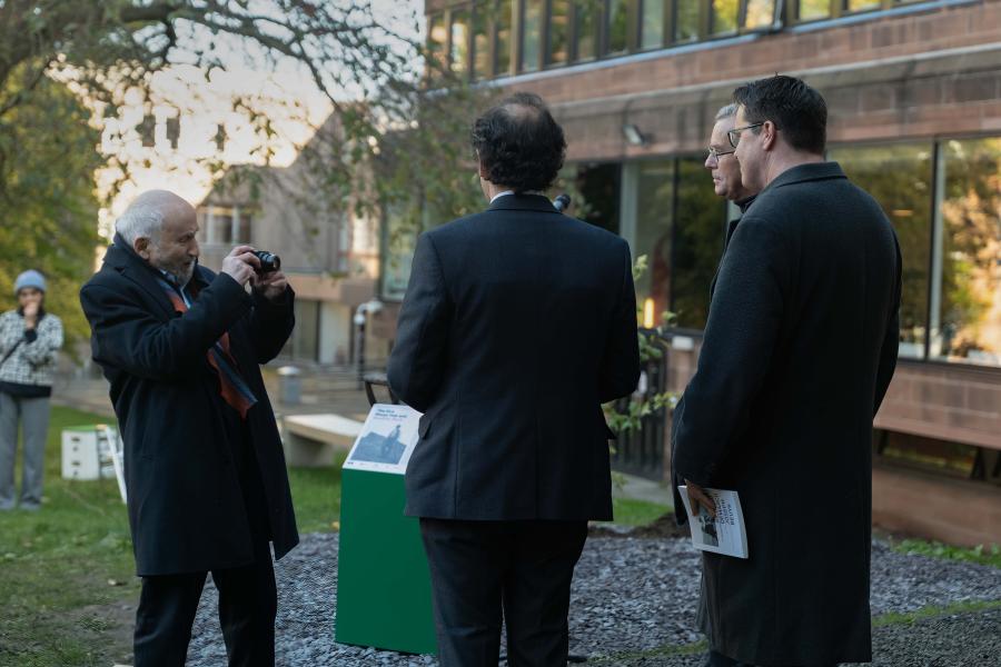SGA50 Beuys oak planting ceremony, Edinburgh College of Art, 15 October 2021