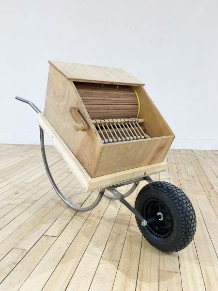 Lucy Mulholland’s sculptures are a playful investigation into the connections between humans and nature.
