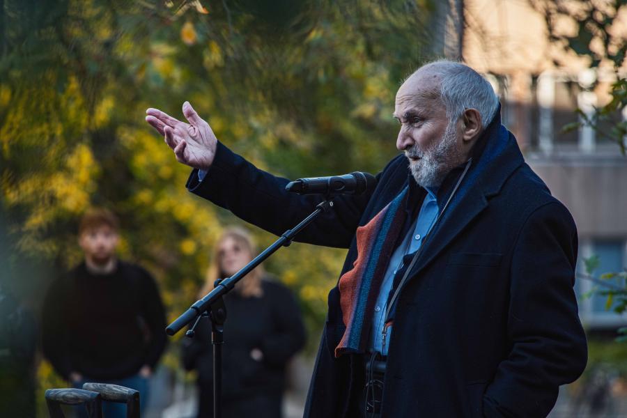SGA50 Beuys oak planting ceremony, Edinburgh College of Art, 15 October 2021