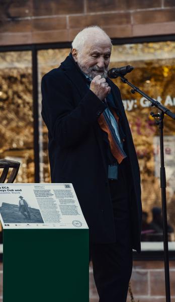 SGA50 Beuys oak planting ceremony, Edinburgh College of Art, 15 October 2021